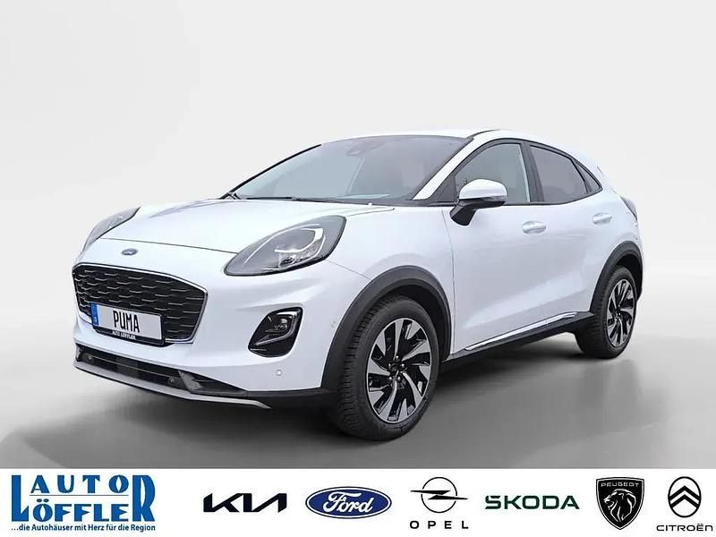 Frostweiß Gebraucht 2023 Ford Puma Titanium Coupé | 21.980 € (Fairer Preis) - Bild 1/4