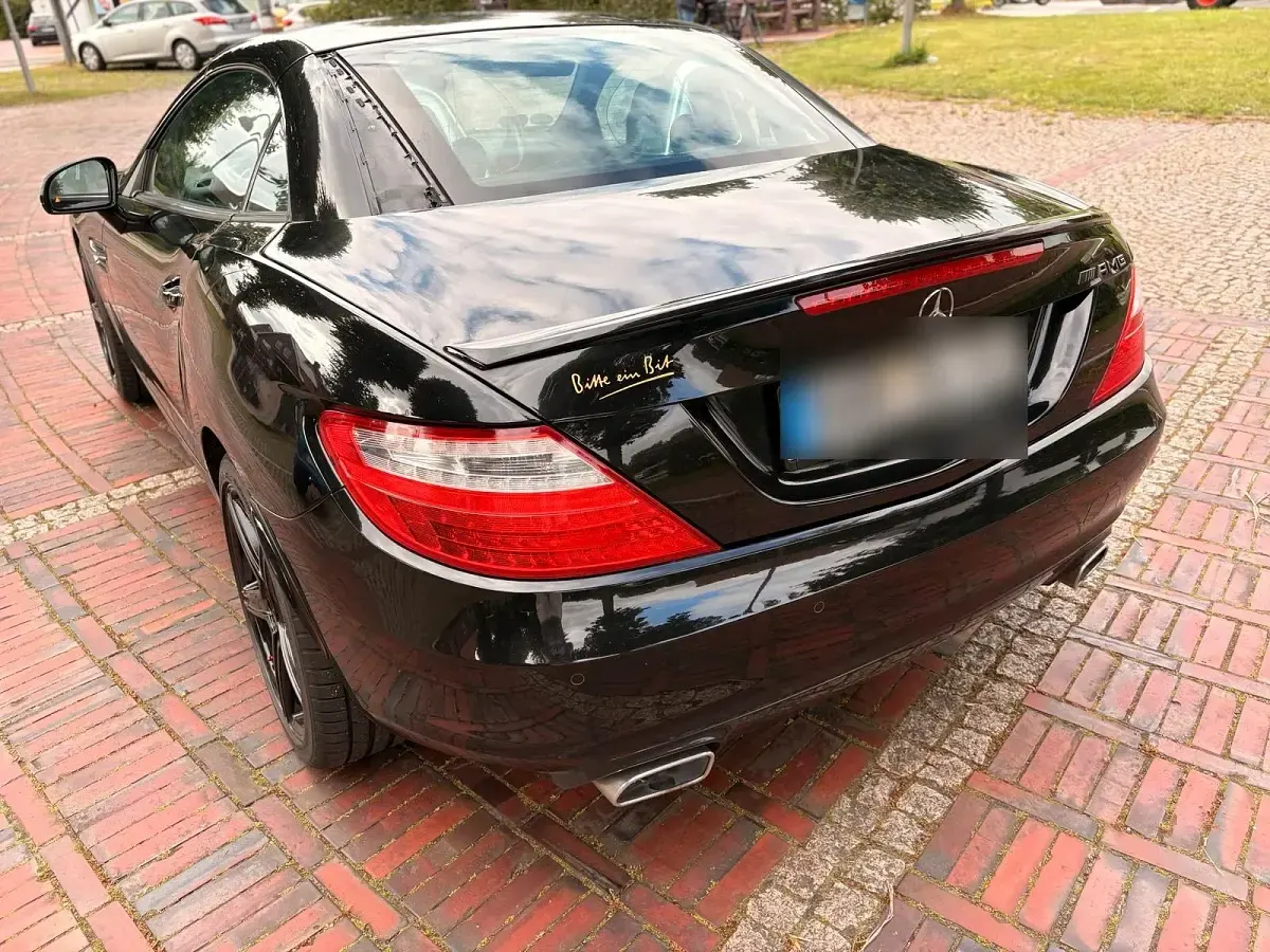 Gebraucht Mercedes SLK250 204 PS (150 kW) 2014 Schwarz Cabrio