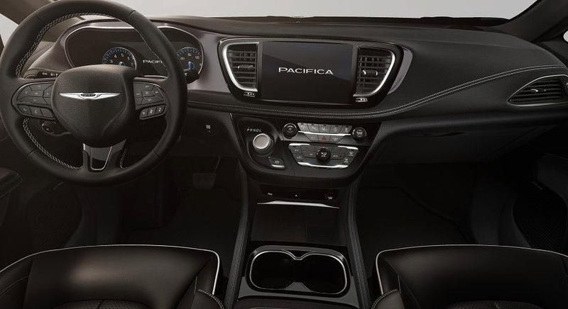 Neu Chrysler Pacifica Limited 291 PS (214 kW) 2025 Schwarz Van / Kleinbus