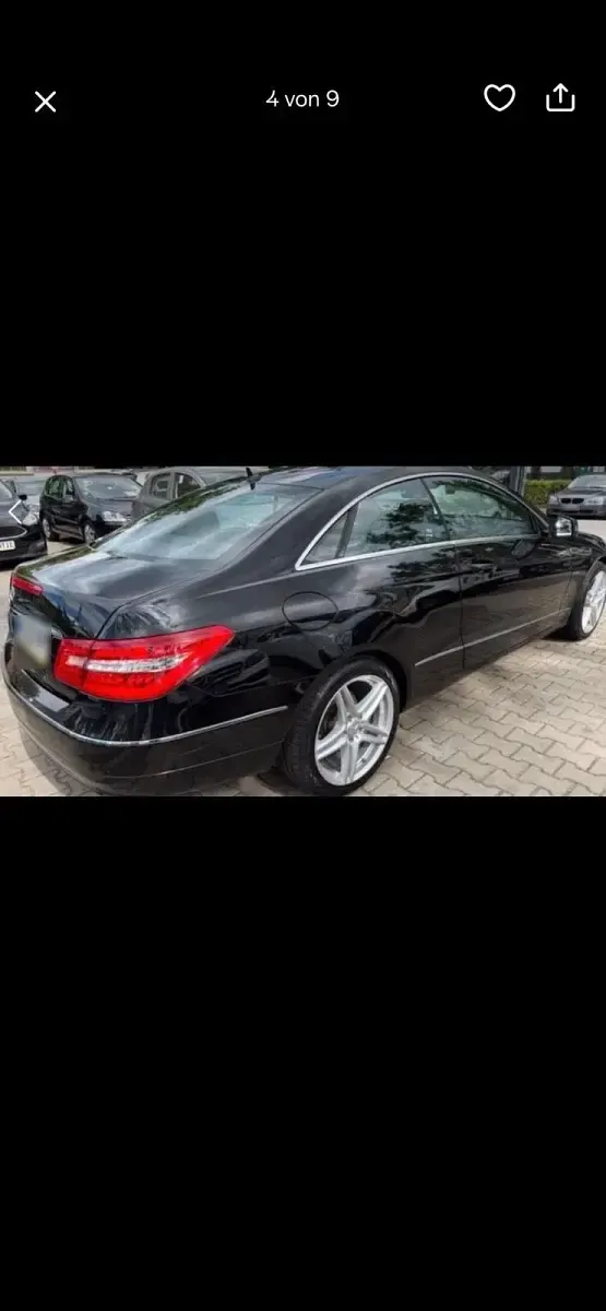 Occasion Mercedes E200 184 ch (135 kW) 2011 Noir Coupé