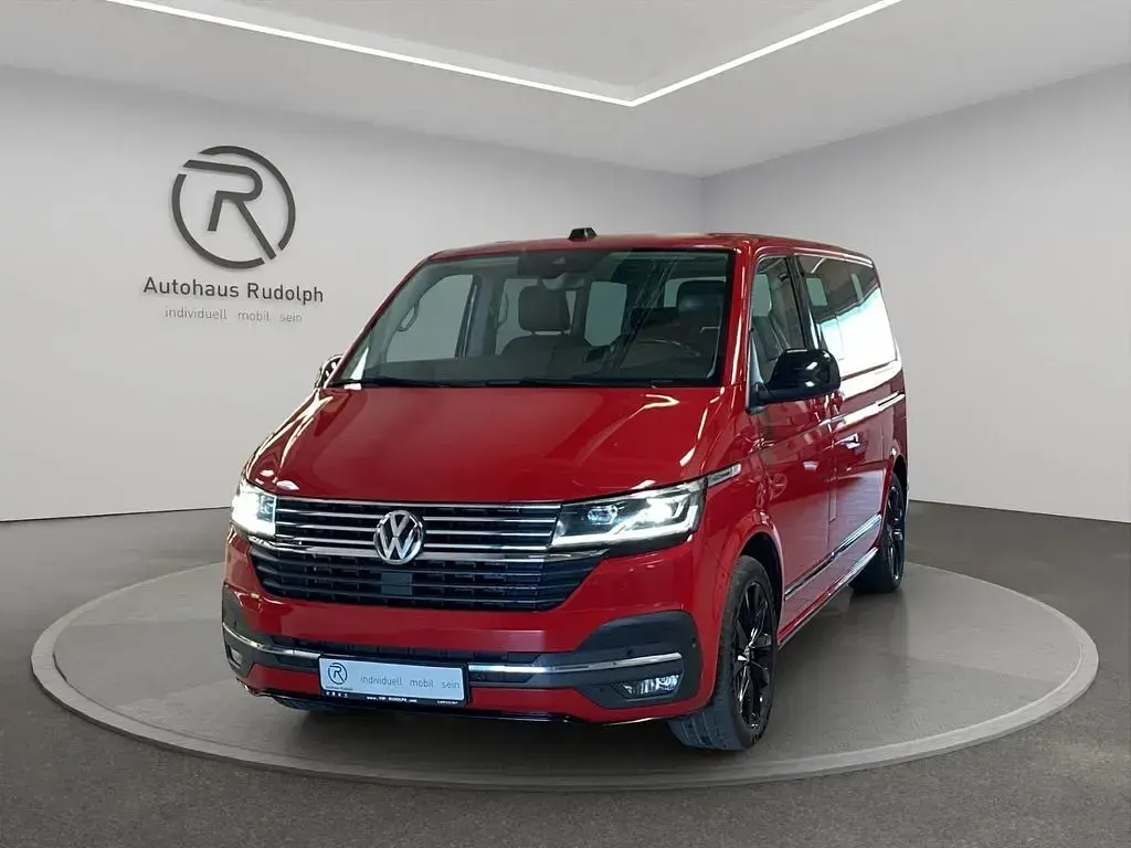 Gebraucht VW Multivan Generation Six 204 PS (150 kW) 2021 Kirschrot Van / Kleinbus