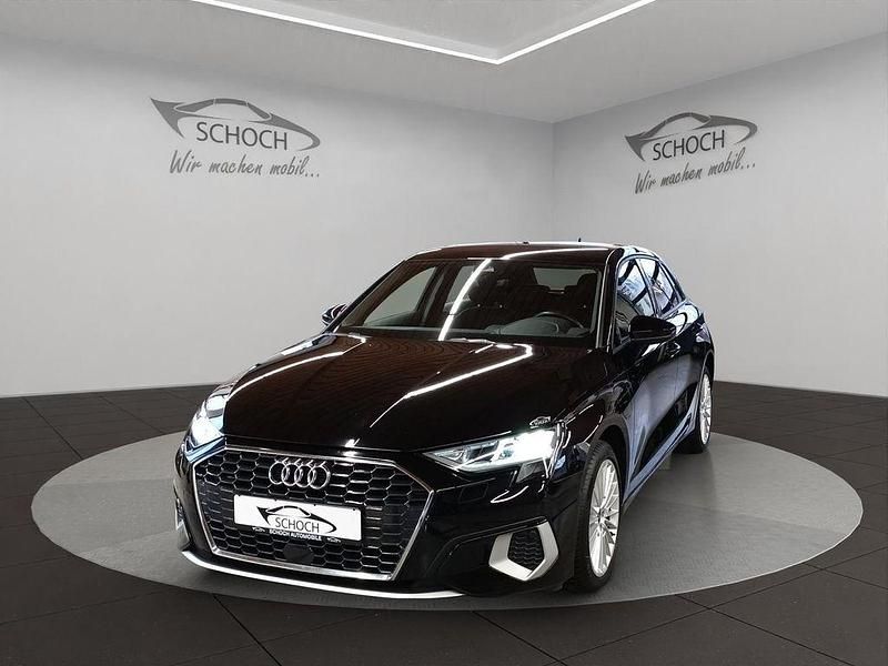 Schwarz Gebraucht 2022 Audi A3 Advanced Limousine | 20.950 € (Superpreis) - Bild 1/4