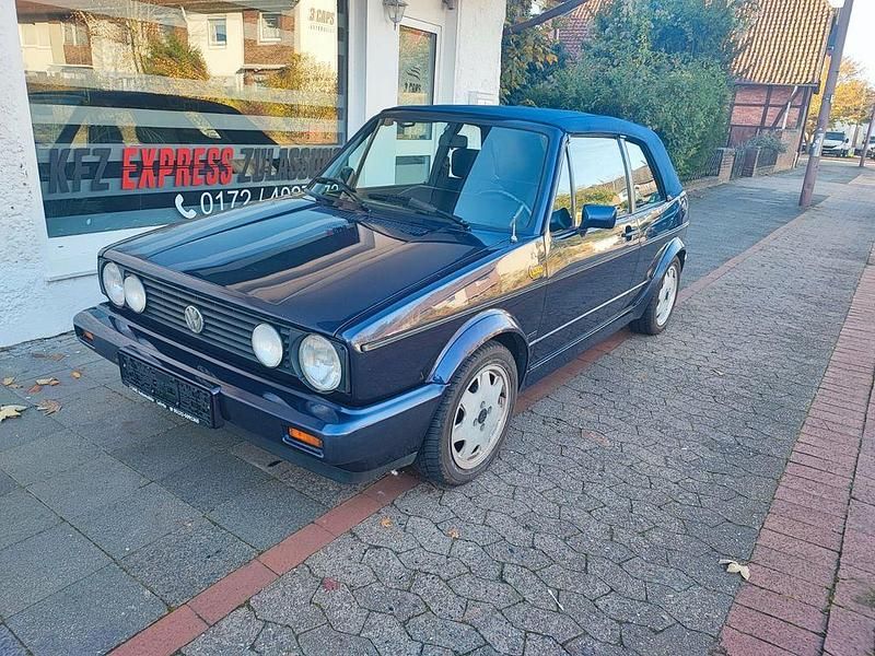 Blau Gebraucht 1991 VW Golf Cabriolet Classicline Cabrio | 12.500 € - Bild 1/4