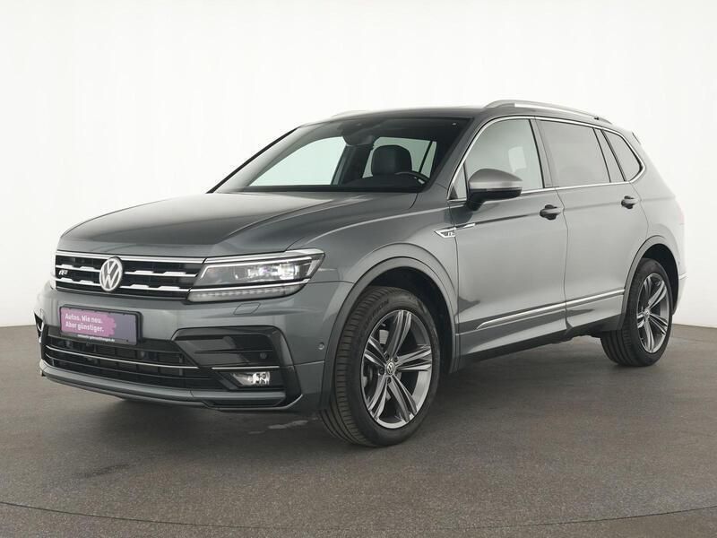 Grau Gebraucht 2021 VW Tiguan Allspace R-line SUV | 36.877 € (Fairer Preis) - Bild 1/4