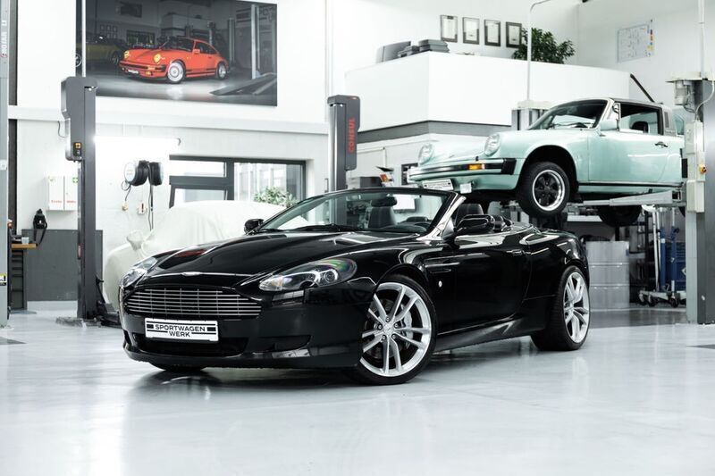 Schwarz Gebraucht 2008 Aston Martin DB9 Cabrio | 119.890 € - Bild 1/4