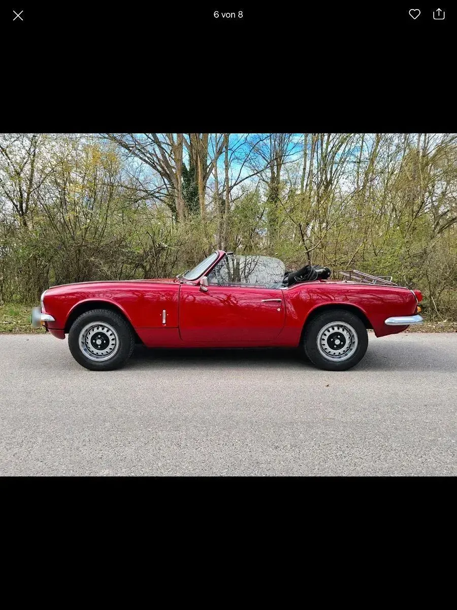 Gebraucht Triumph Spitfire 68 PS (50 kW) 1970 Rot Cabrio