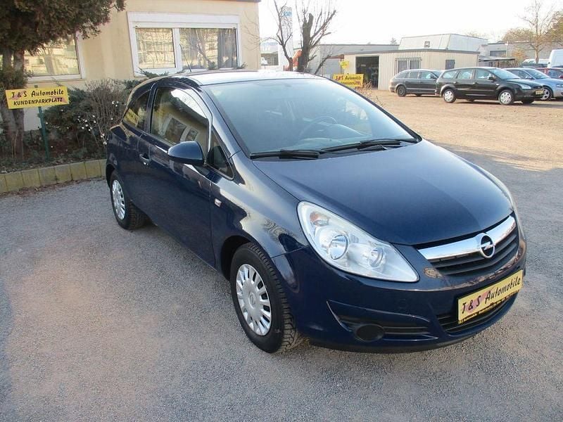 Blau Gebraucht 2009 Opel Corsa Eco Kleinwagen | 2.999 € (Etwas zu teuer) - Bild 1/4