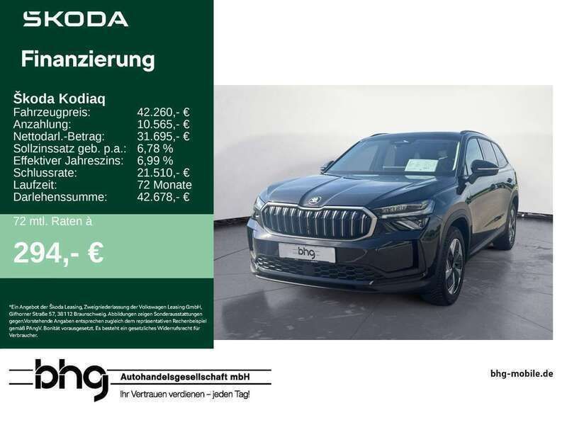 Blackmagic perleffekt Gebraucht 2024 Skoda Kodiaq Selection SUV | 42.260 € (Fairer Preis) - Bild 1/4