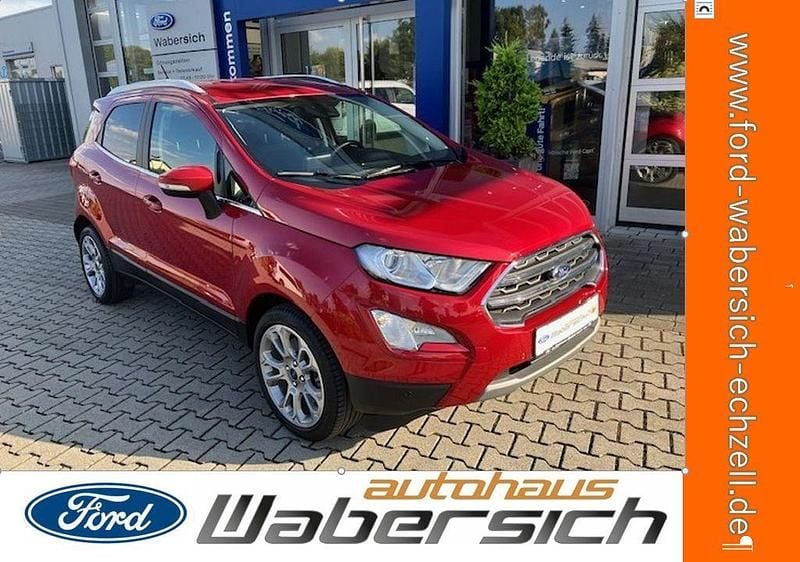 Rot Gebraucht 2020 Ford Ecosport Titanium SUV | 16.950 € (Fairer Preis) - Bild 1/4