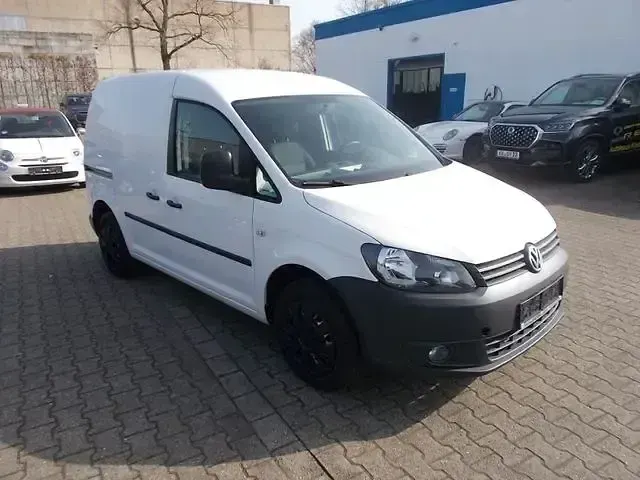 Gebraucht VW Caddy 75 PS (55 kW) 2014 Weiß Van / Kleinbus