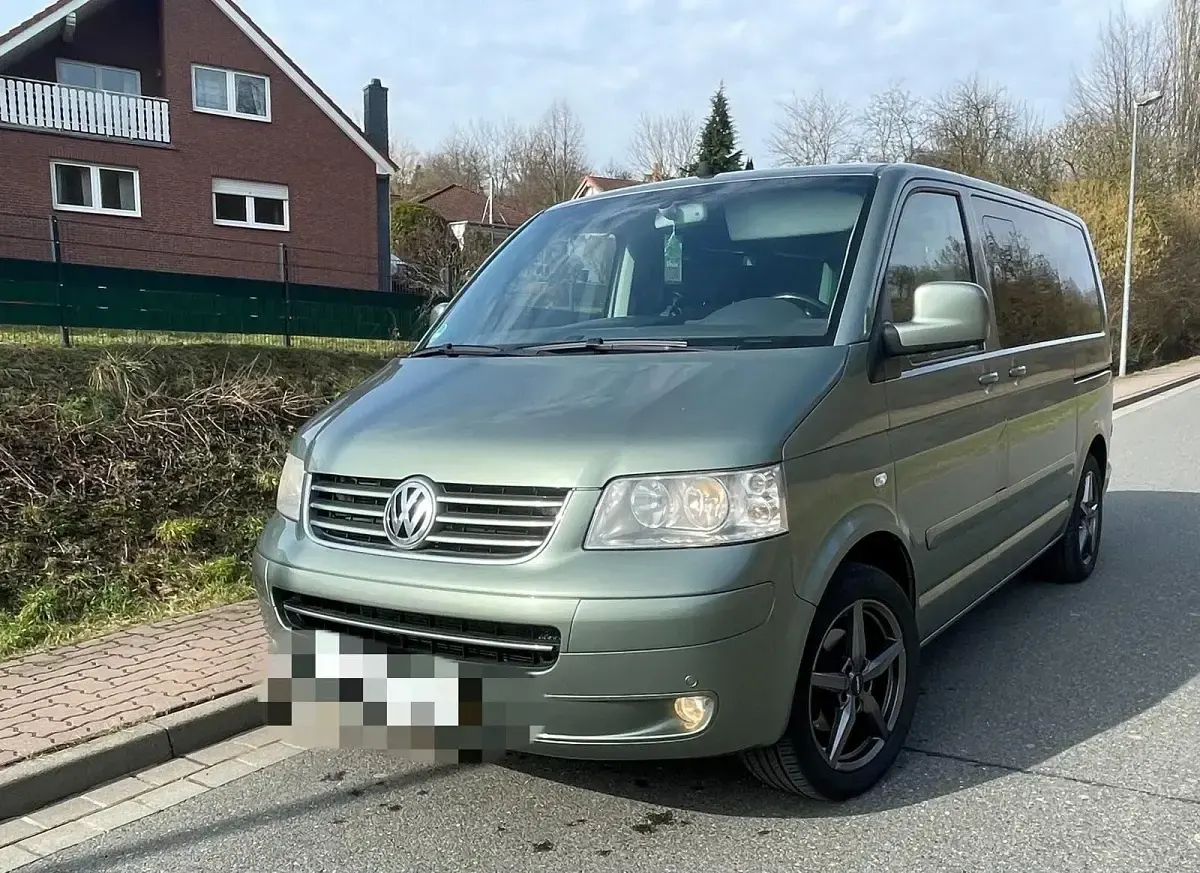 Gebraucht VW Multivan S 174 PS (127 kW) 2006 Grün Van / Kleinbus