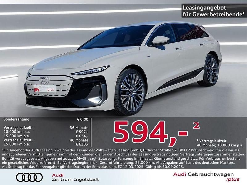 Siambeige metallic Gebraucht 2025 Audi A6 e-tron Performance Kombi | 72.950 € (Guter Preis) - Bild 1/3