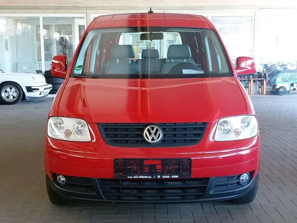 Gebraucht VW Caddy Life 109 PS (80 kW) 2008 Tornadorot Van / Kleinbus
