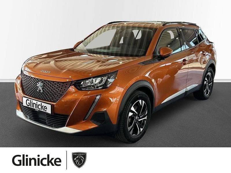 Gebraucht Peugeot e-2008 Allure 100 kW (136 PS) 2021 Orange SUV