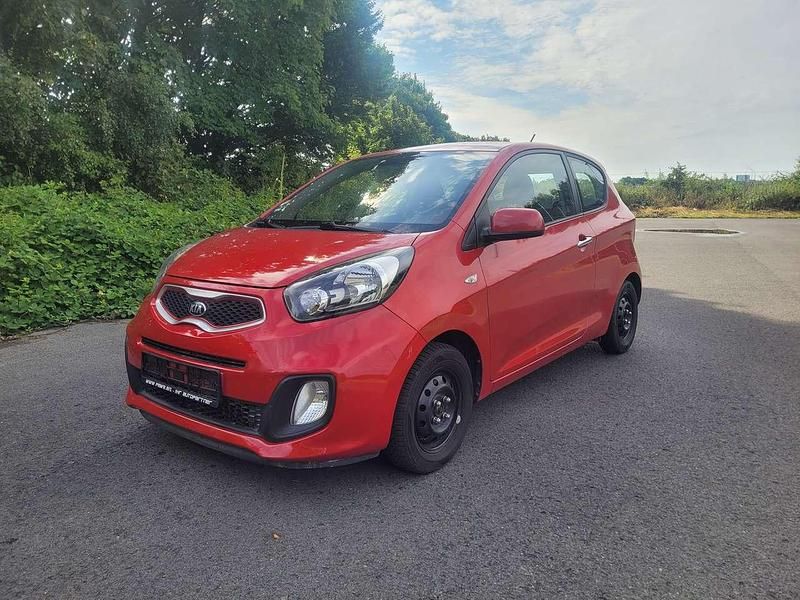 Rot Gebraucht 2013 Kia Picanto 2 Kleinwagen | 3.700 € (Fairer Preis) - Bild 1/4