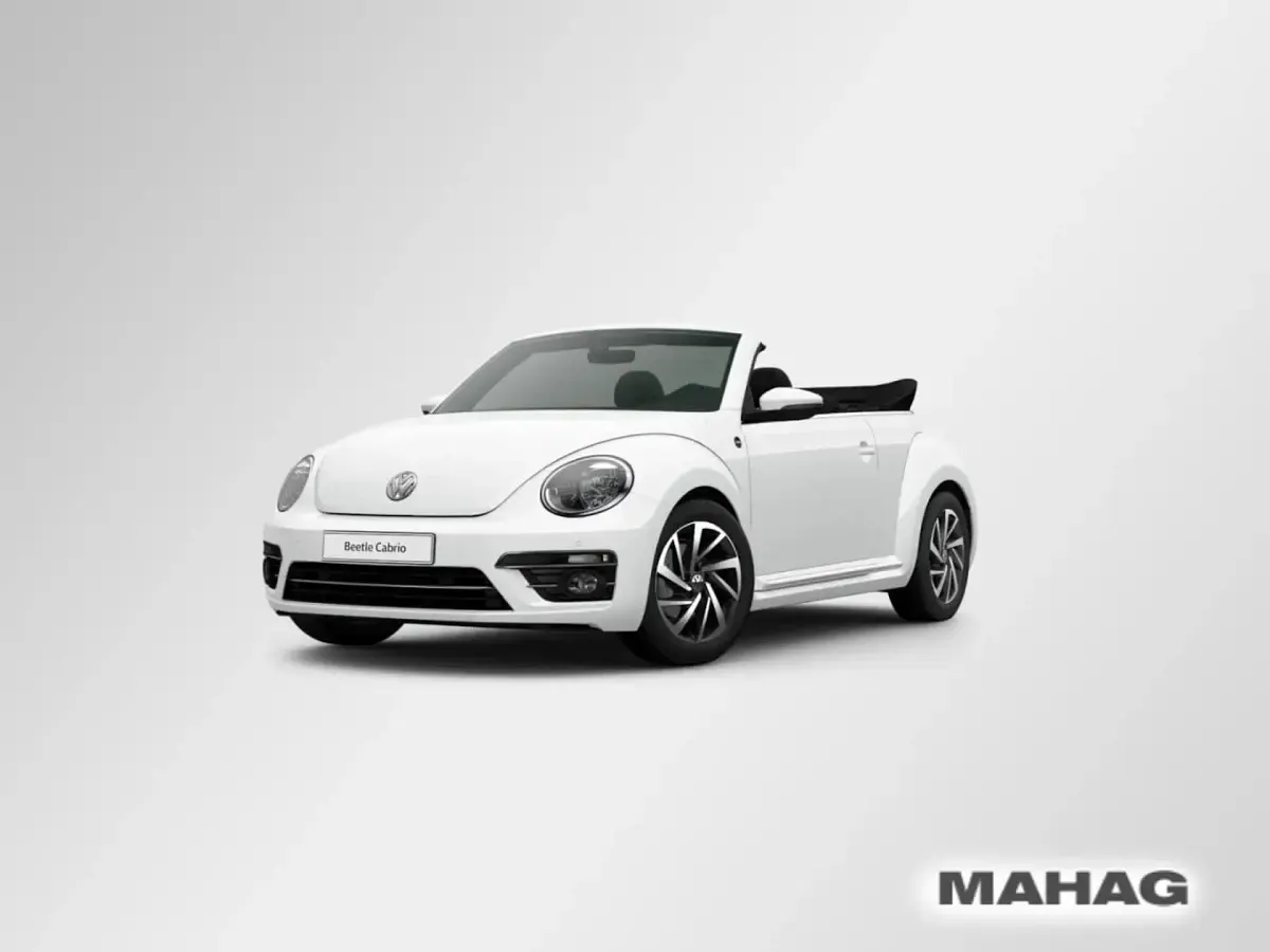 Usata VW Beetle Cabriolet Sound 150 CV (110 kW) 2018 Bianco Cabrio