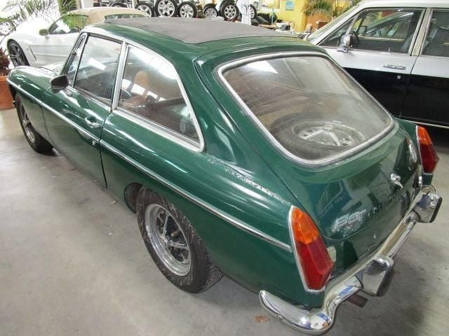 Usata MG B 95 CV (69 kW) 1972 Verde Coupé