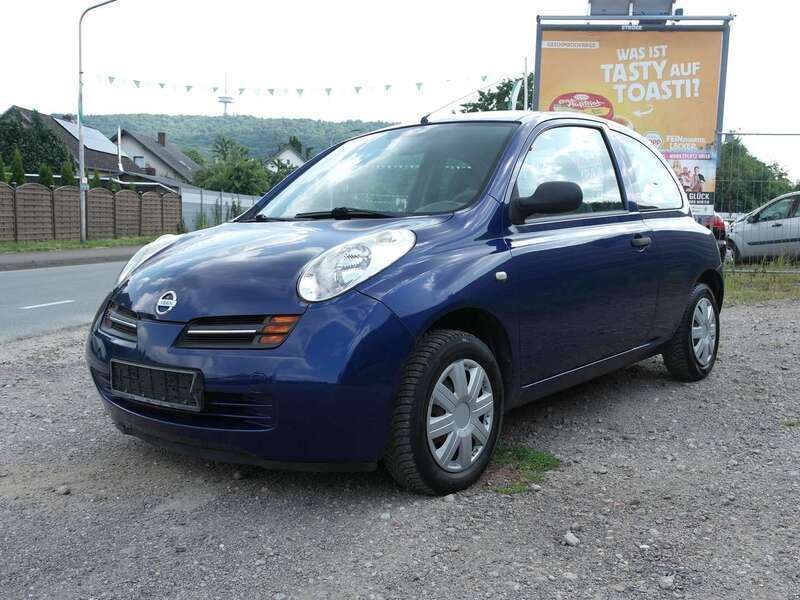 Blau Gebraucht 2003 Nissan Micra Kleinwagen | 1.299 € (Fairer Preis) - Bild 1/4
