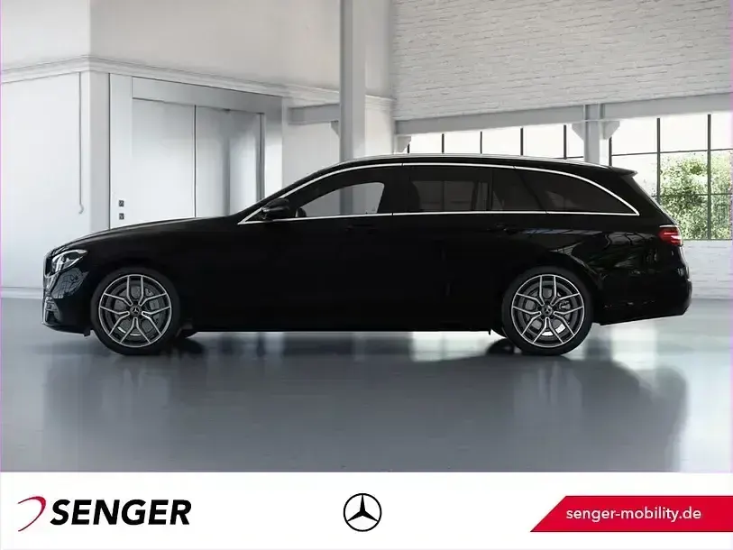 Gebraucht Mercedes E200 AMG 197 PS (144 kW) 2023 Schwarz Limousine