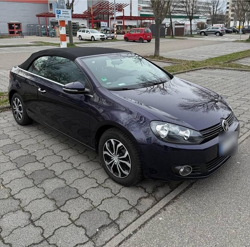Gebraucht VW Golf Cabriolet 105 PS (77 kW) 2012 Violet Cabrio