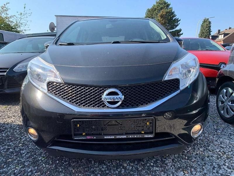 Schwarz Gebraucht 2017 Nissan Note Acenta Van / Kleinbus | 5.799 € (Superpreis) - Bild 1/4
