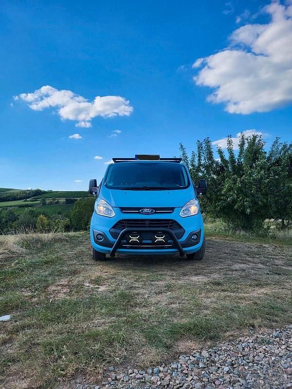 Gebraucht Ford Transit Custom 129 PS (94 kW) 2017 Blau Van / Kleinbus