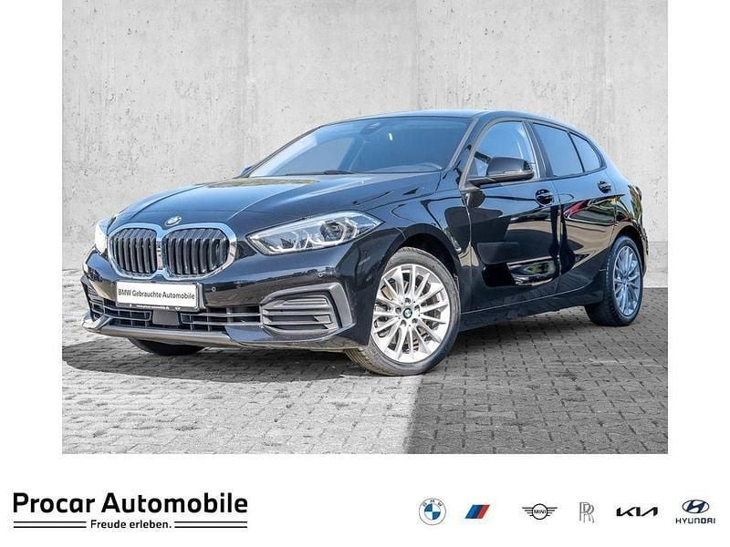 Schwarz Gebraucht 2022 BMW 118 Advantage Kleinwagen | 23.690 € (Fairer Preis) - Bild 1/4