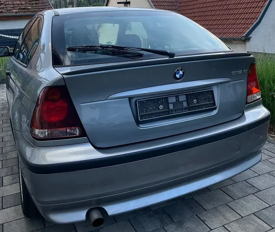 Gebraucht BMW 316 Compact 116 PS (85 kW) 2004 Silber Kleinwagen
