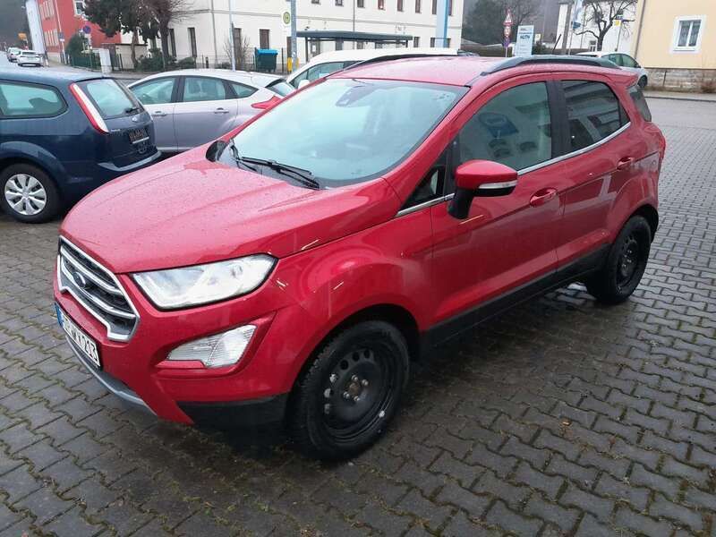 Fantastic red tc Gebraucht 2021 Ford Ecosport Titanium SUV | 17.900 € (Fairer Preis) - Bild 1/4
