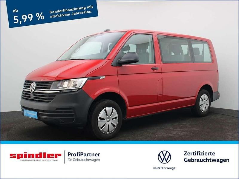 Kirschrot Gebraucht 2022 VW T6.1 Van | 28.980 € (Superpreis) - Bild 1/3