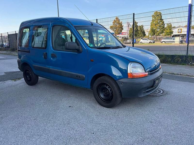 Gebraucht Renault Kangoo Authentique 58 PS (42 kW) 2003 Blau marine Van / Kleinbus