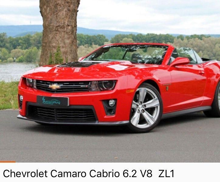 Gebraucht Chevrolet Camaro ZL1 587 PS (431 kW) 2018 Rot Cabrio