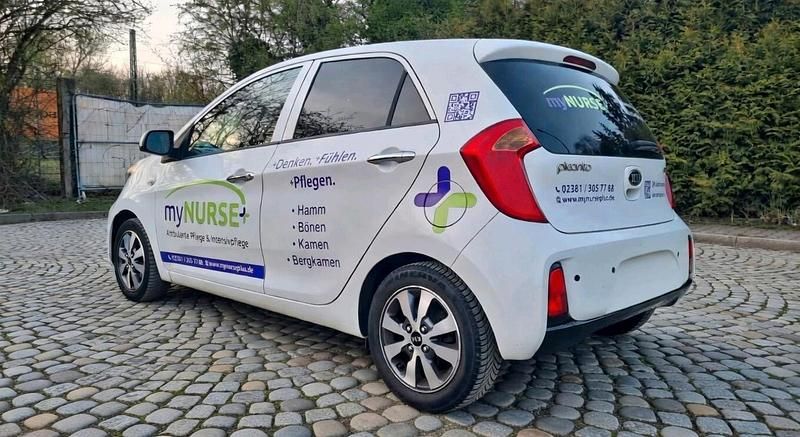 Gebraucht Kia Picanto 69 PS (50 kW) 2015 Weiß Kleinwagen