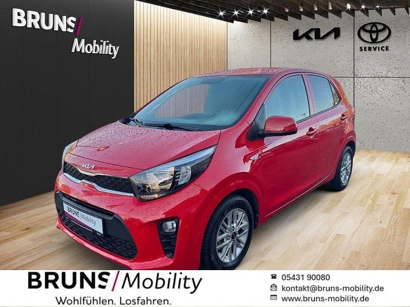 Shinyred met. Gebraucht 2022 Kia Picanto Kleinwagen | 11.980 € (Fairer Preis) - Bild 1/4
