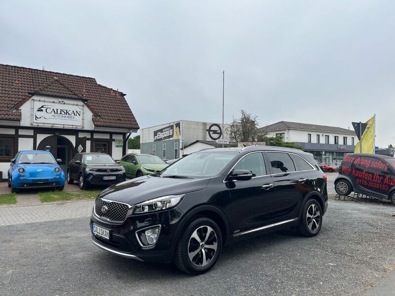 (abp) auroraschwarz met Gebraucht 2017 Kia Sorento Spirit SUV | 19.750 € (Guter Preis) - Bild 1/4