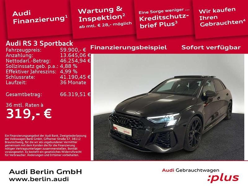 Gebraucht Audi RS3 400 PS (294 kW) 2024 Mythosschwarz metallic Limousine