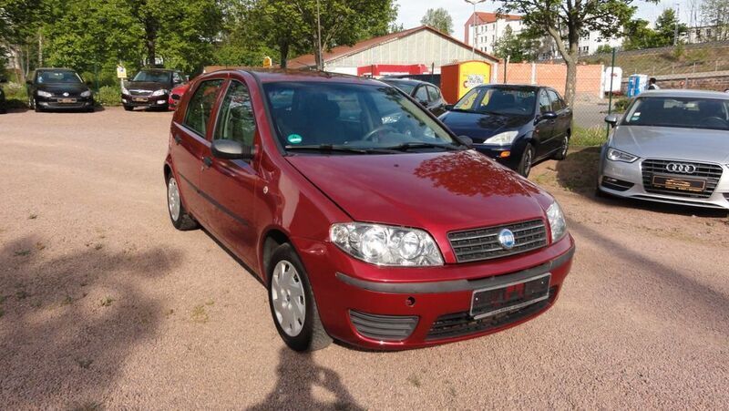 Gebraucht Fiat Punto 60 PS (44 kW) 2005 Rot bolero/guttuso Kleinwagen