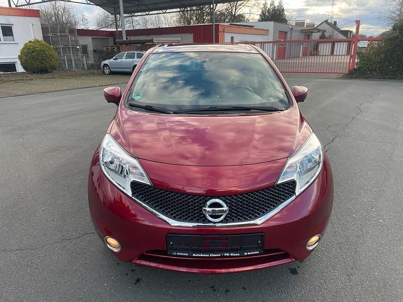 Gebraucht Nissan Note 2015 Rot Kleinwagen
