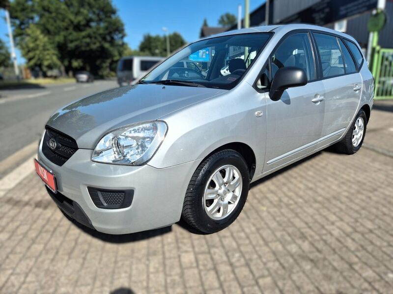 Silber Gebraucht 2009 Kia Carens 2 Van / Kleinbus | 4.900 € - Bild 1/4