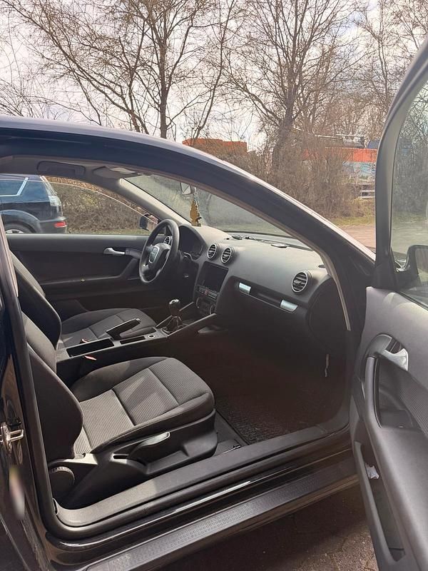 Gebraucht Audi A3 Attraction 102 PS (75 kW) 2007 Schwarz Kleinwagen