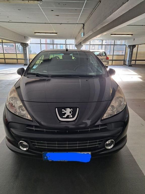 Schwarz Gebraucht 2007 Peugeot 207 CC Platinum Cabrio | 1.500 € (Superpreis) - Bild 1/4