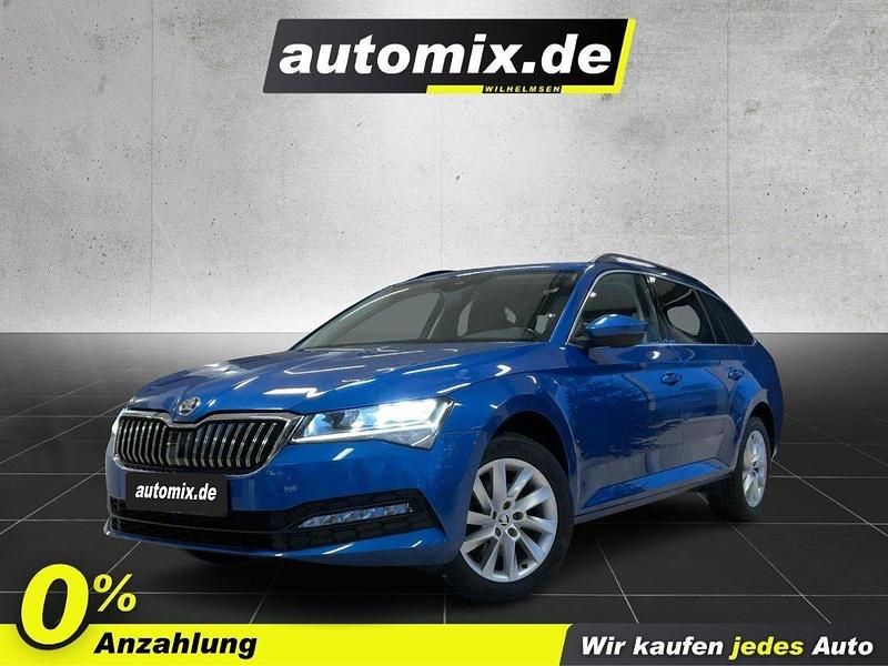 Gebraucht Skoda Superb Ambition 200 PS (147 kW) 2022 Raceblau Kombi
