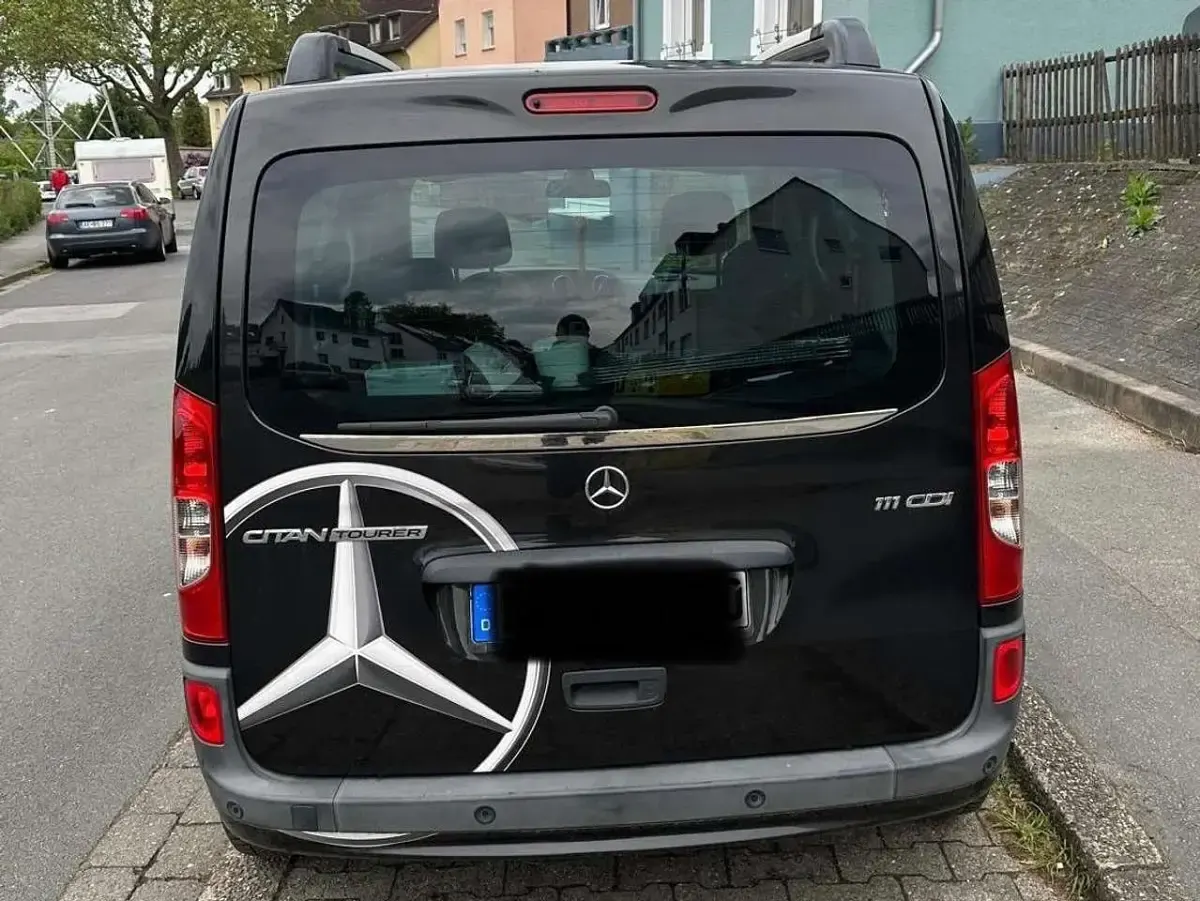 Gebraucht Mercedes Citan 111 110 PS (80 kW) 2017 Schwarz Kombi