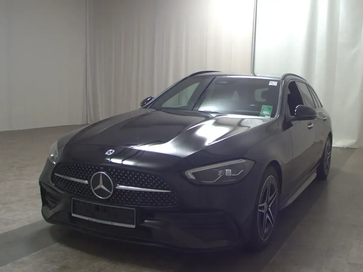 Gebraucht Mercedes C220 AMG line 220 PS (161 kW) 2022 Schwarz Kombi