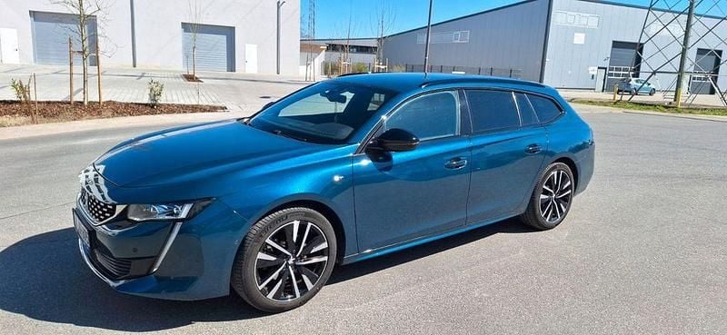 Blau Gebraucht 2021 Peugeot 508 GT Limousine | 21.000 € (Guter Preis) - Bild 1/4