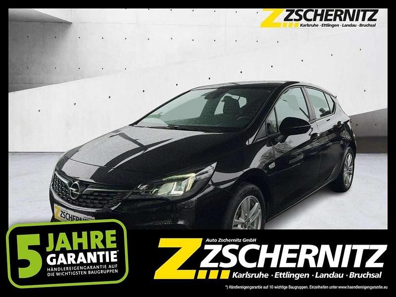 Gebraucht Opel Astra Edition 110 PS (80 kW) 2021 Onyx schwarz Limousine