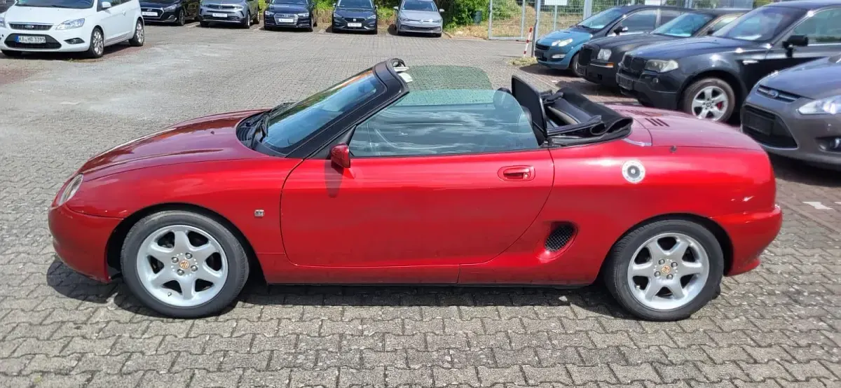 Gebraucht MG F 120 PS (88 kW) 1999 Rot Cabrio