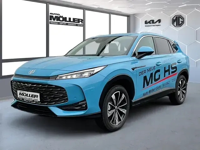 Neu MG HS Luxury 170 PS (125 kW) 2025 Blau SUV