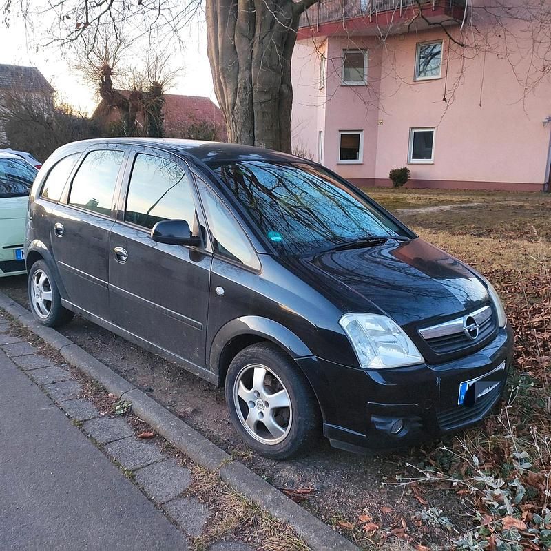 Schwarz Gebraucht 2008 Opel Meriva Van / Kleinbus | 700 € (Superpreis) - Bild 1/1
