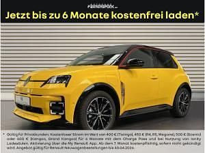 Neu Renault 5 E-Tech Iconic 77 kW (106 PS) 2026 Gelb (pop yellow,dach in black pearlschwarz metall) Limousine